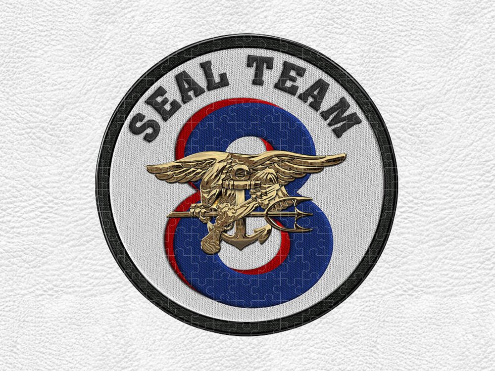 Seal Team Eight SEAL Team 8 4" USN Patch Patch
